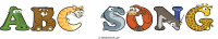 abc-song animal word art