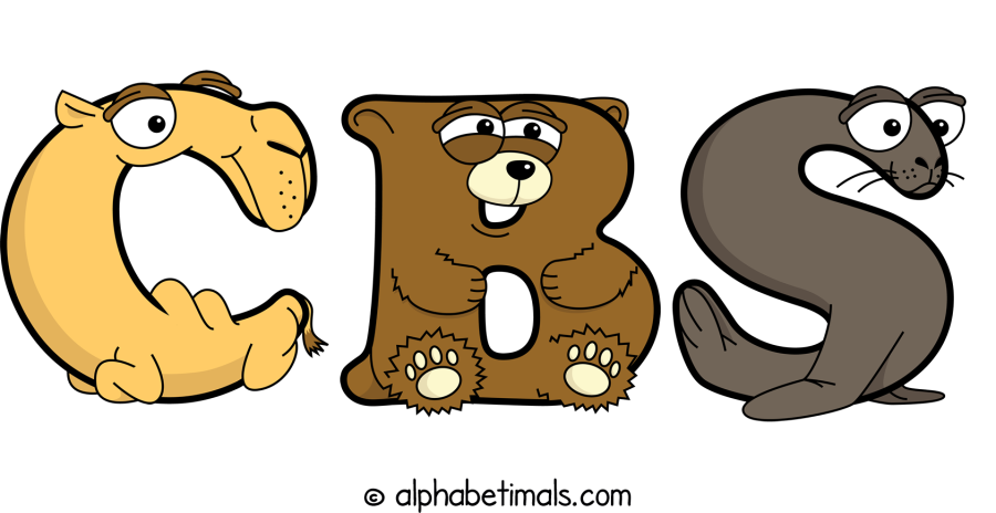 Cbs animal word art spelling Cbs with Alphabetimals - cartoon alphabet animals
