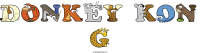 donkey-kon-g animal word art