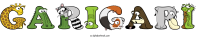 garigari animal word art