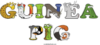 guinea-pig animal word art
