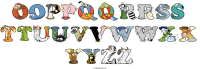 ooppqqrrss-ttuuvvwwxx-yyzz animal word art