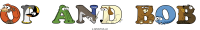 op-and-bob animal word art