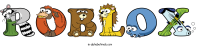 roblox animal word art