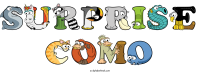 surprise-como animal word art