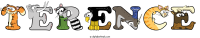 terence animal word art