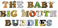 the-baby-big-mouth-buddies animal word art
