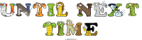 until-next-time animal word art