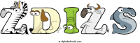 zdizs animal word art