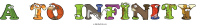 a-to-infinity animal word art