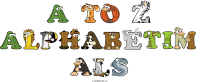 a-to-z-alphabetim-als animal word art