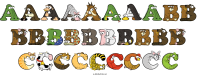 aaaaaaaabb-bbbbbbbbbb-ccccccccc animal word art