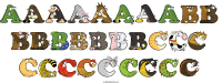 aaaaaaaabb-bbbbbbbccc-ccccccccc animal word art