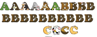 aaaaaabbbb-bbbbbbbbbb------cccc animal word art