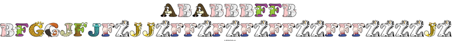 Ababbbffb Bfggjfjfzjjzffzfzfzffzzfffzzzzjz animal word art spelling Ababbbffb Bfggjfjfzjjzffzfzfzffzzfffzzzzjz with Alphabetimals - cartoon alphabet animals