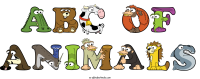 abc-of-animals animal word art