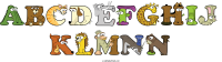 abcdefghij-klmnn animal word art