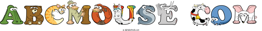 Abcmouse Com animal word art spelling Abcmouse Com with Alphabetimals - cartoon alphabet animals