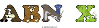 abn-x animal word art