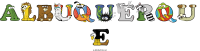 albuquerqu-e animal word art
