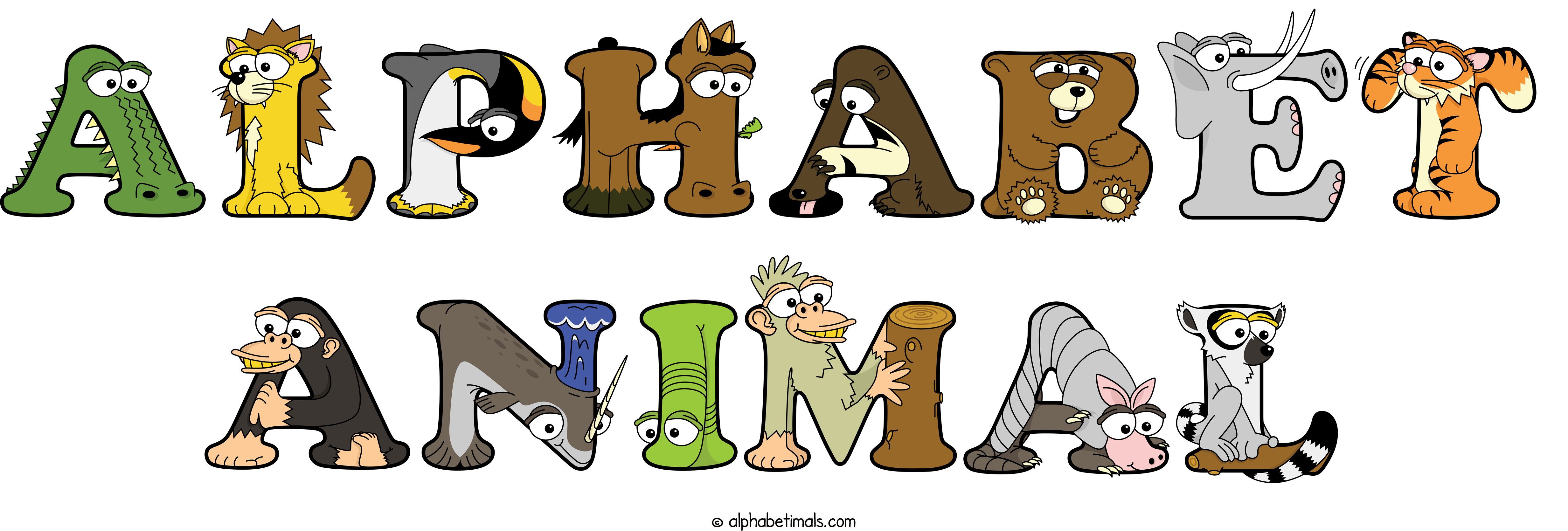 Alphabetimals