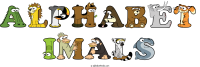 alphabet-imals animal word art