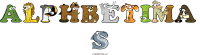 alphbetima-s animal word art