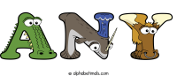 any animal word art
