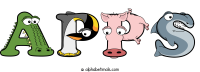 apps animal word art