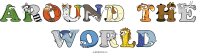 around-the--world animal word art