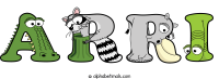 arri animal word art