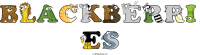 blackberri-es animal word art