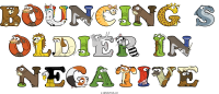 bouncing-s-oldier-in--negative animal word art