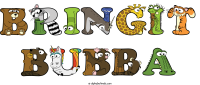bringit-bubba animal word art