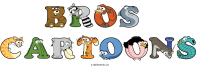 bros--cartoons animal word art