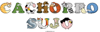 cachorro-sujo animal word art