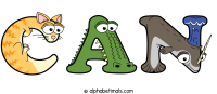 can animal word art