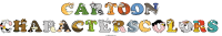 cartoon-characterscolors animal word art