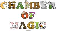 chamber-of-magic animal word art