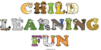 child-learning-fun animal word art