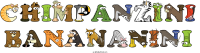 chimpanzini-banananini animal word art