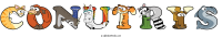 conutrys animal word art