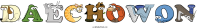 daechowon animal word art