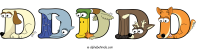 ddddd animal word art