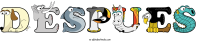despues animal word art