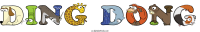 ding-dong animal word art