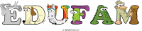 edufam animal word art