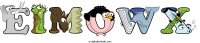 eimowx animal word art