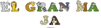 el-gran-ma-ja animal word art