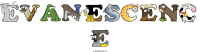 evanescenc-e animal word art